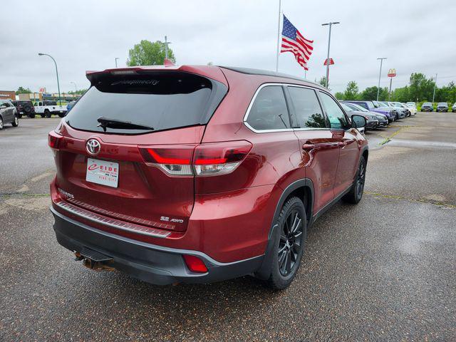 used 2019 Toyota Highlander car, priced at $25,000