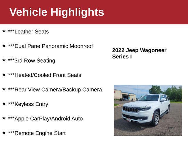used 2022 Jeep Wagoneer car, priced at $45,000