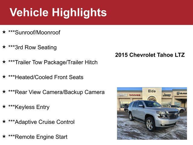 used 2015 Chevrolet Tahoe car, priced at $15,500