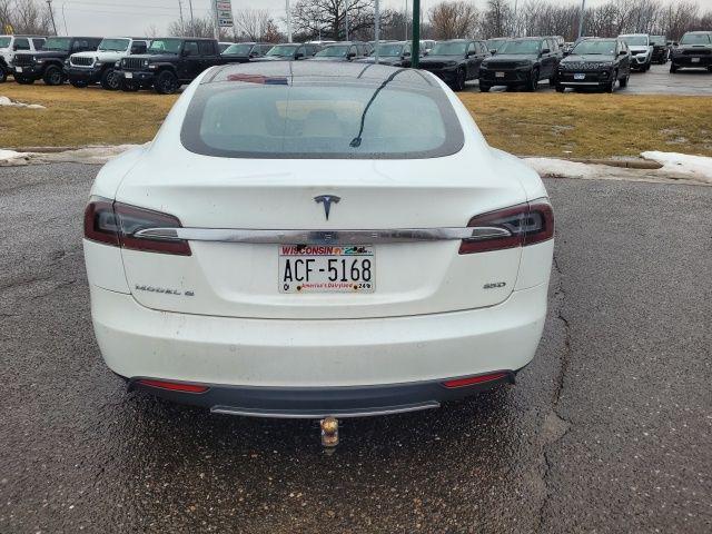 used 2015 Tesla Model S car, priced at $18,000