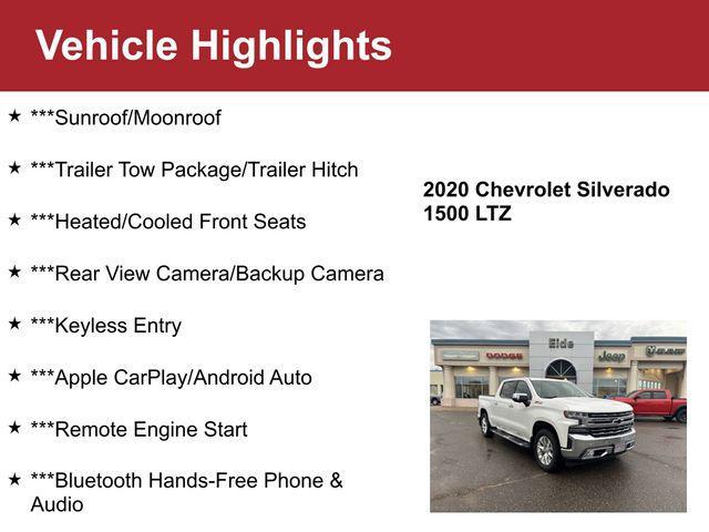 used 2020 Chevrolet Silverado 1500 car, priced at $40,000