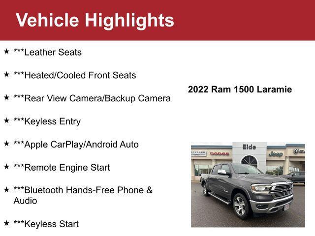 used 2022 Ram 1500 car, priced at $35,000