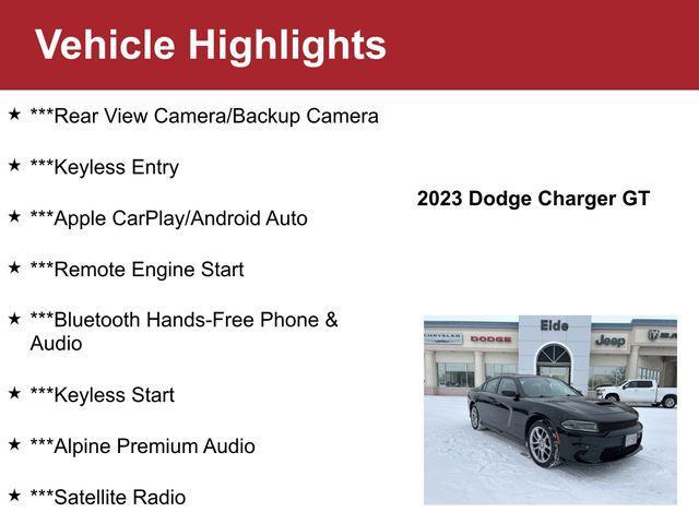 used 2023 Dodge Charger car, priced at $28,500