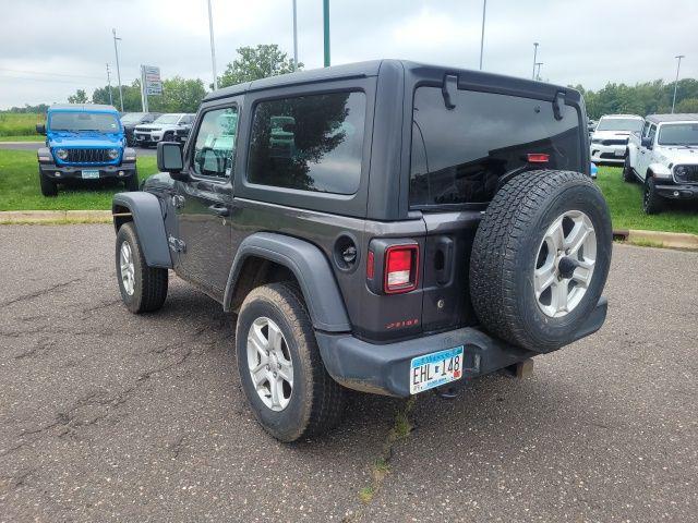 used 2020 Jeep Wrangler car, priced at $22,000