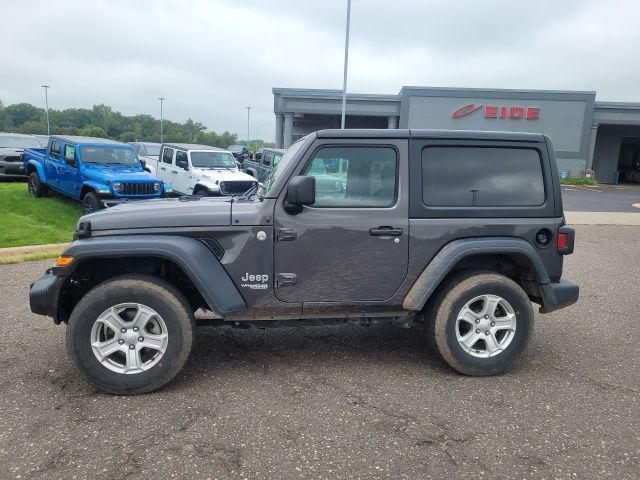 used 2020 Jeep Wrangler car, priced at $22,000