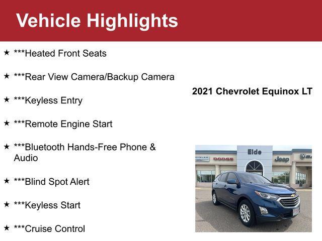 used 2021 Chevrolet Equinox car, priced at $20,000