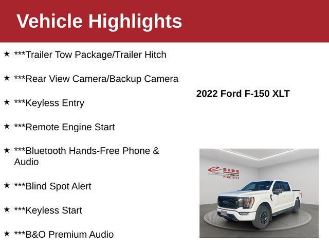 used 2022 Ford F-150 car, priced at $35,500