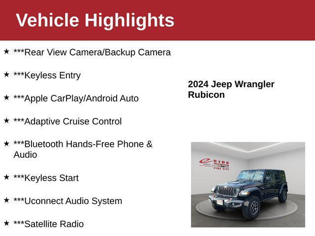 used 2024 Jeep Wrangler car, priced at $40,500