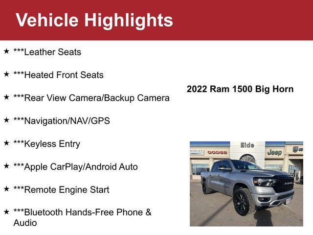 used 2022 Ram 1500 car, priced at $41,000