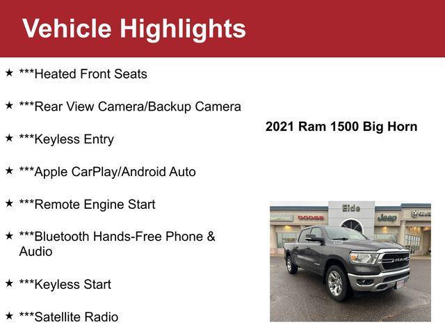 used 2021 Ram 1500 car, priced at $31,500