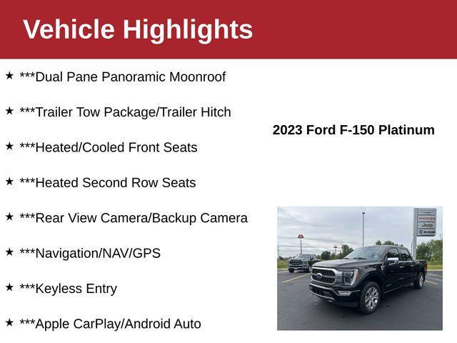 used 2023 Ford F-150 car, priced at $55,000