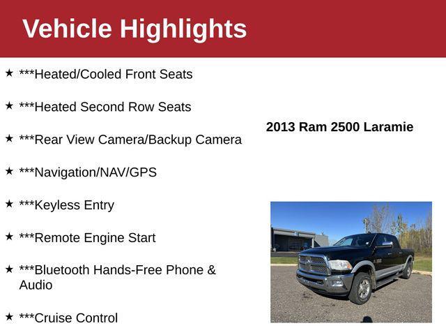 used 2013 Ram 2500 car, priced at $33,000