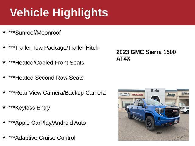used 2023 GMC Sierra 1500 car, priced at $56,500