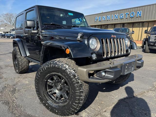 used 2017 Jeep Wrangler car, priced at $17,998