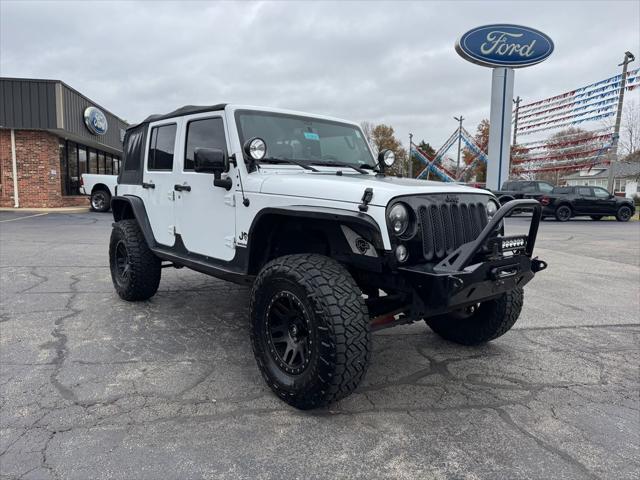 used 2014 Jeep Wrangler Unlimited car, priced at $16,998