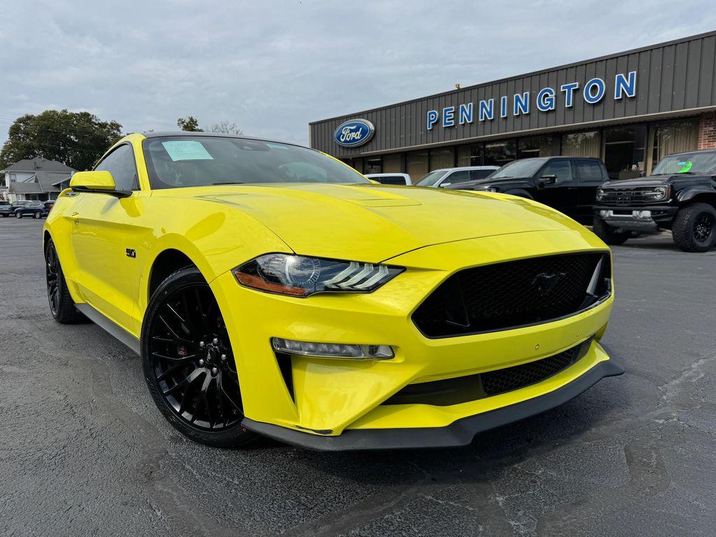 used 2021 Ford Mustang car, priced at $37,995
