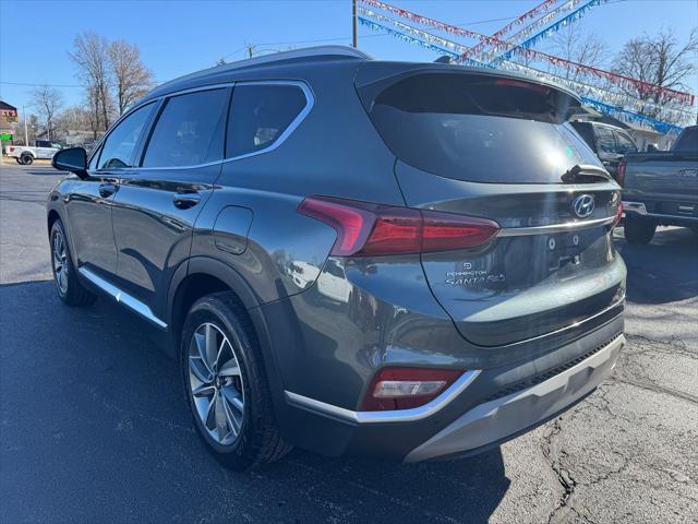 used 2019 Hyundai Santa Fe car, priced at $18,998