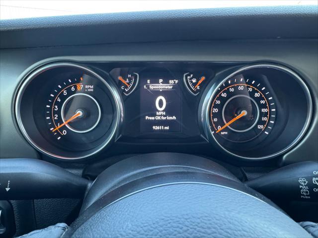 used 2018 Jeep Wrangler car, priced at $21,999