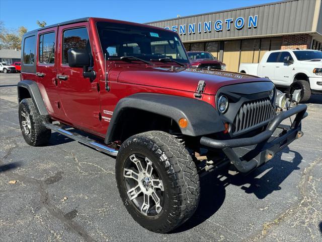 used 2010 Jeep Wrangler Unlimited car, priced at $17,998