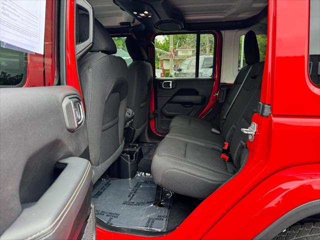 used 2021 Jeep Wrangler Unlimited car, priced at $37,295