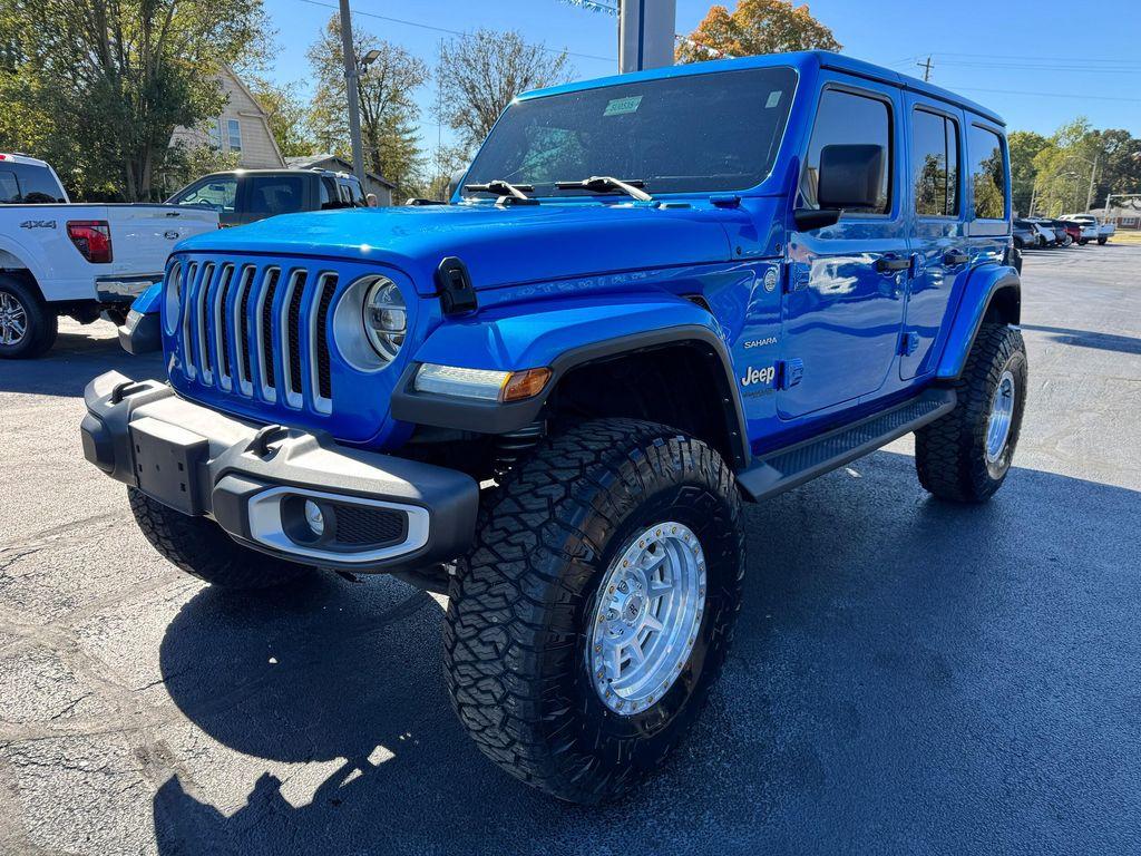 used 2021 Jeep Wrangler Unlimited car, priced at $38,959
