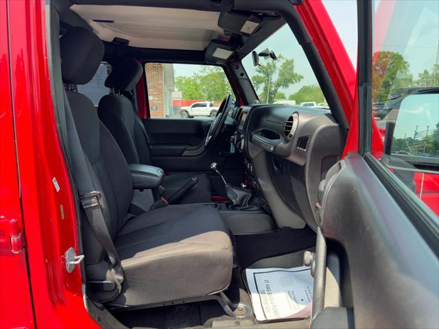 used 2014 Jeep Wrangler Unlimited car, priced at $17,998