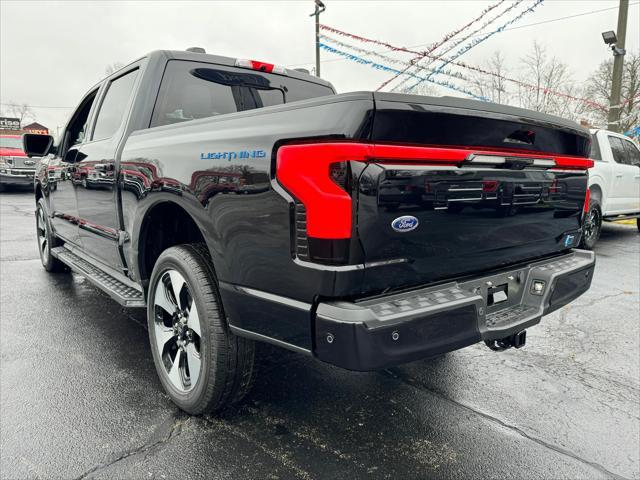 new 2023 Ford F-150 Lightning car, priced at $91,228