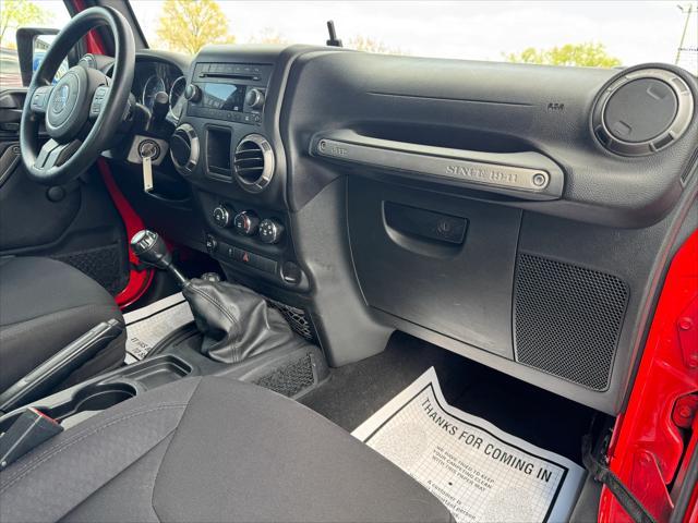 used 2015 Jeep Wrangler car, priced at $16,998