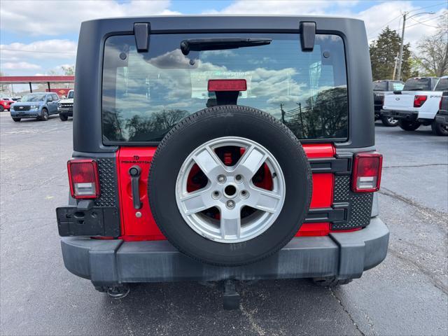 used 2015 Jeep Wrangler car, priced at $16,998