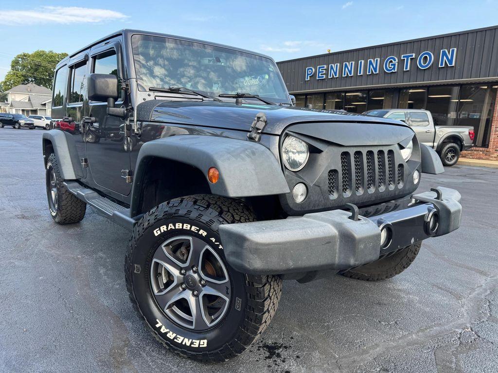 used 2016 Jeep Wrangler Unlimited car, priced at $17,998