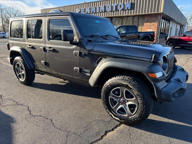 used 2018 Jeep Wrangler Unlimited car, priced at $28,499