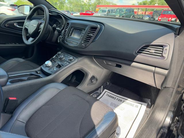 used 2015 Chrysler 200 car, priced at $11,999