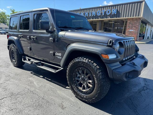 used 2018 Jeep Wrangler Unlimited car, priced at $26,998