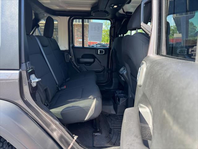 used 2018 Jeep Wrangler Unlimited car, priced at $26,998