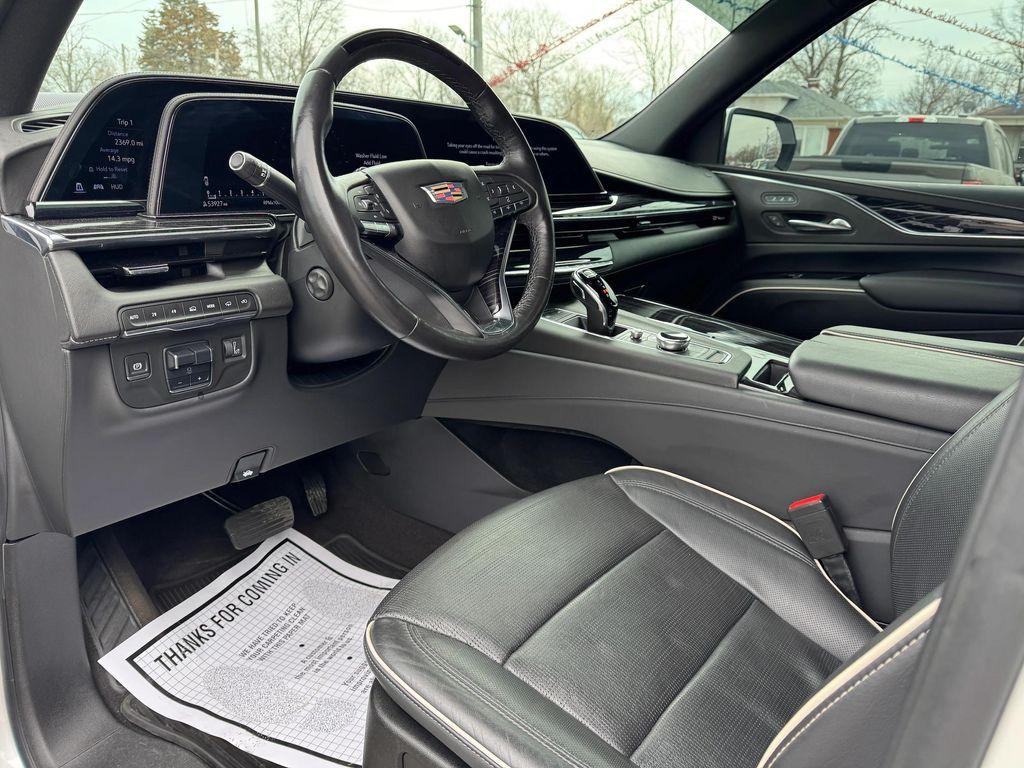used 2022 Cadillac Escalade car, priced at $66,186