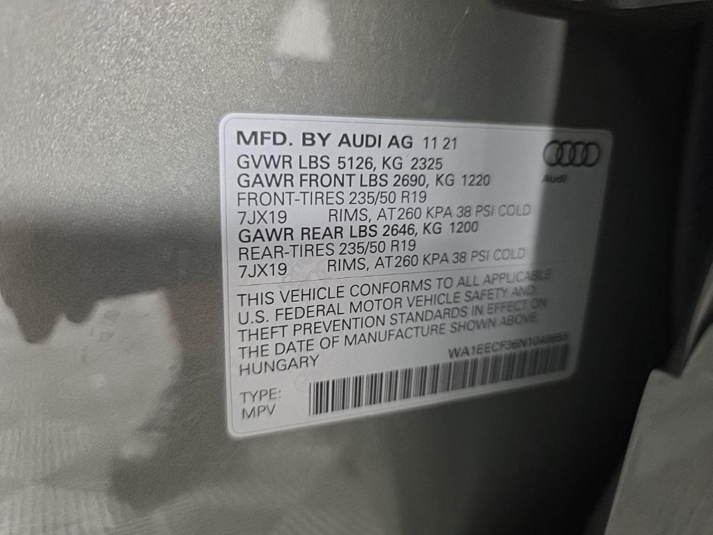 used 2022 Audi Q3 car, priced at $23,999