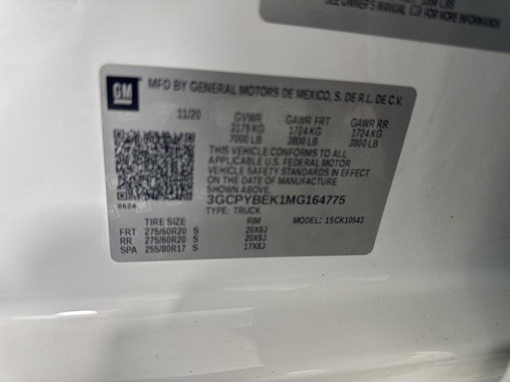 used 2021 Chevrolet Silverado 1500 car, priced at $23,871