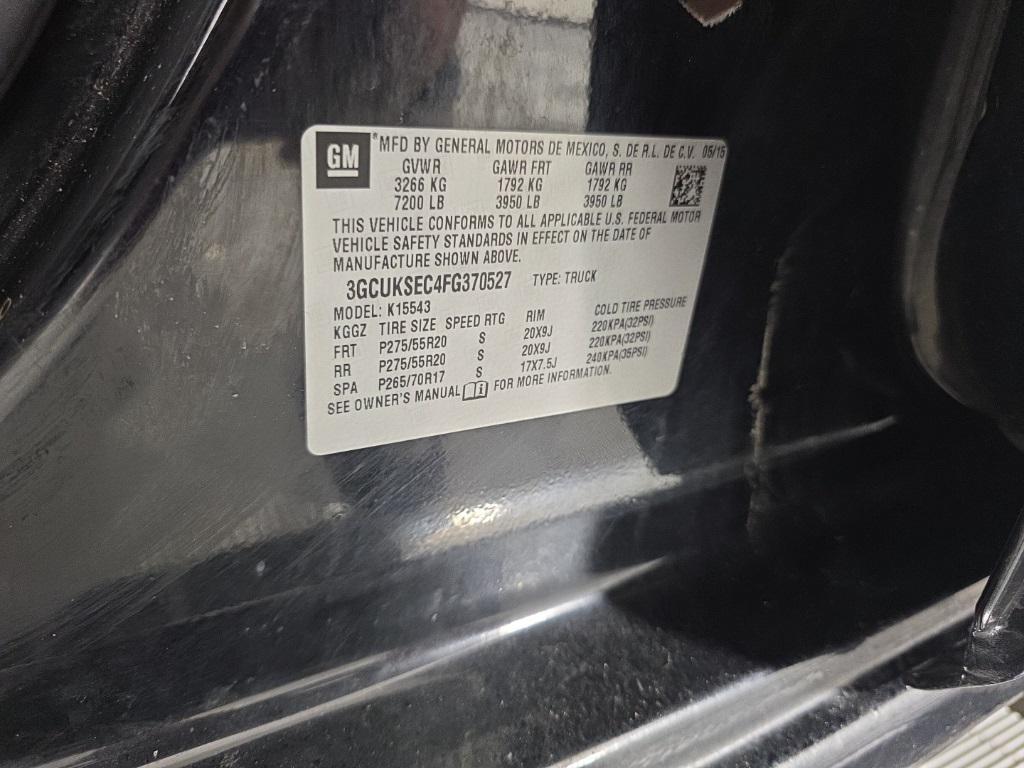 used 2015 Chevrolet Silverado 1500 car, priced at $21,838