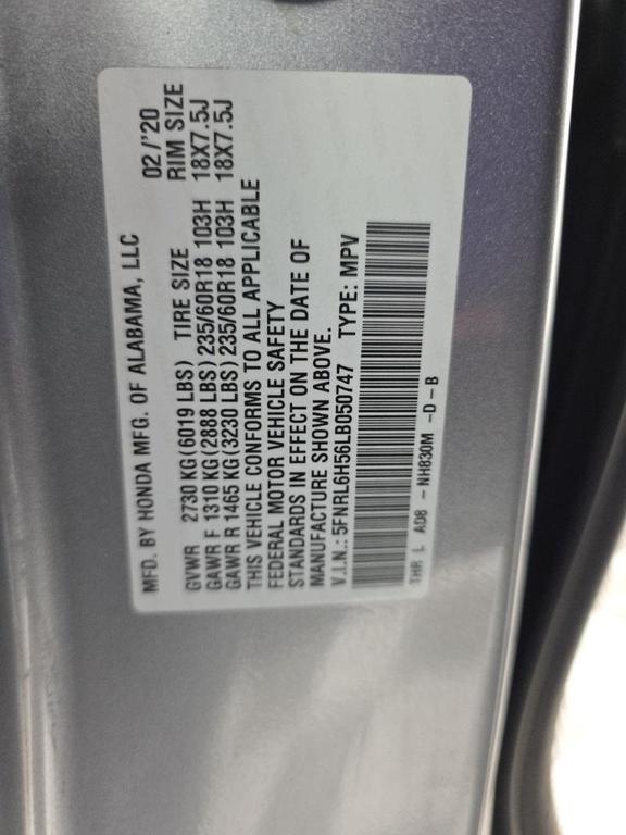 used 2020 Honda Odyssey car, priced at $22,999
