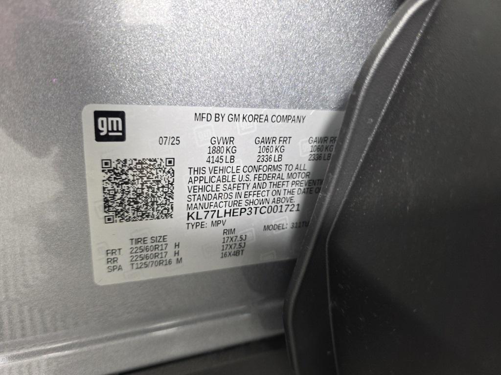 new 2026 Chevrolet Trax car, priced at $26,150