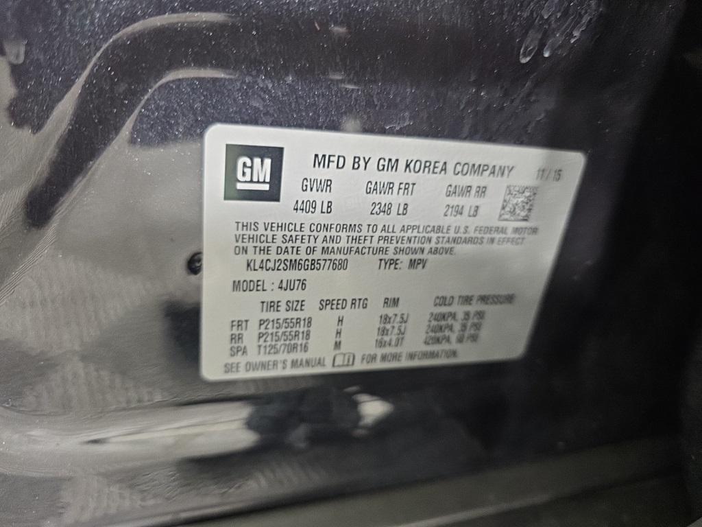 used 2016 Buick Encore car, priced at $10,662