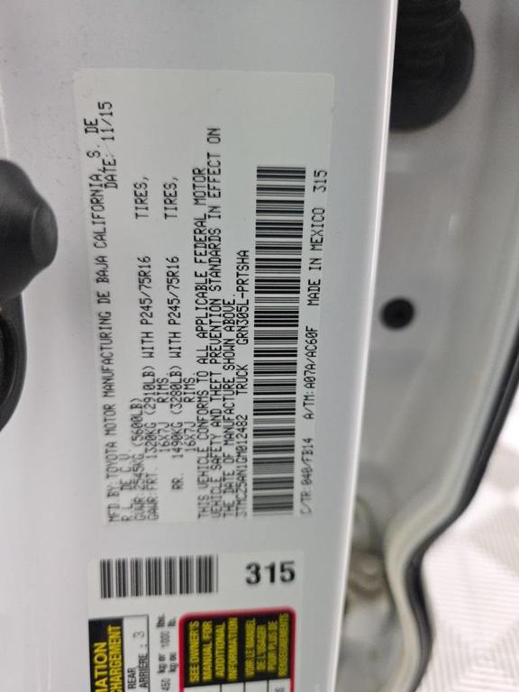 used 2016 Toyota Tacoma car, priced at $20,847