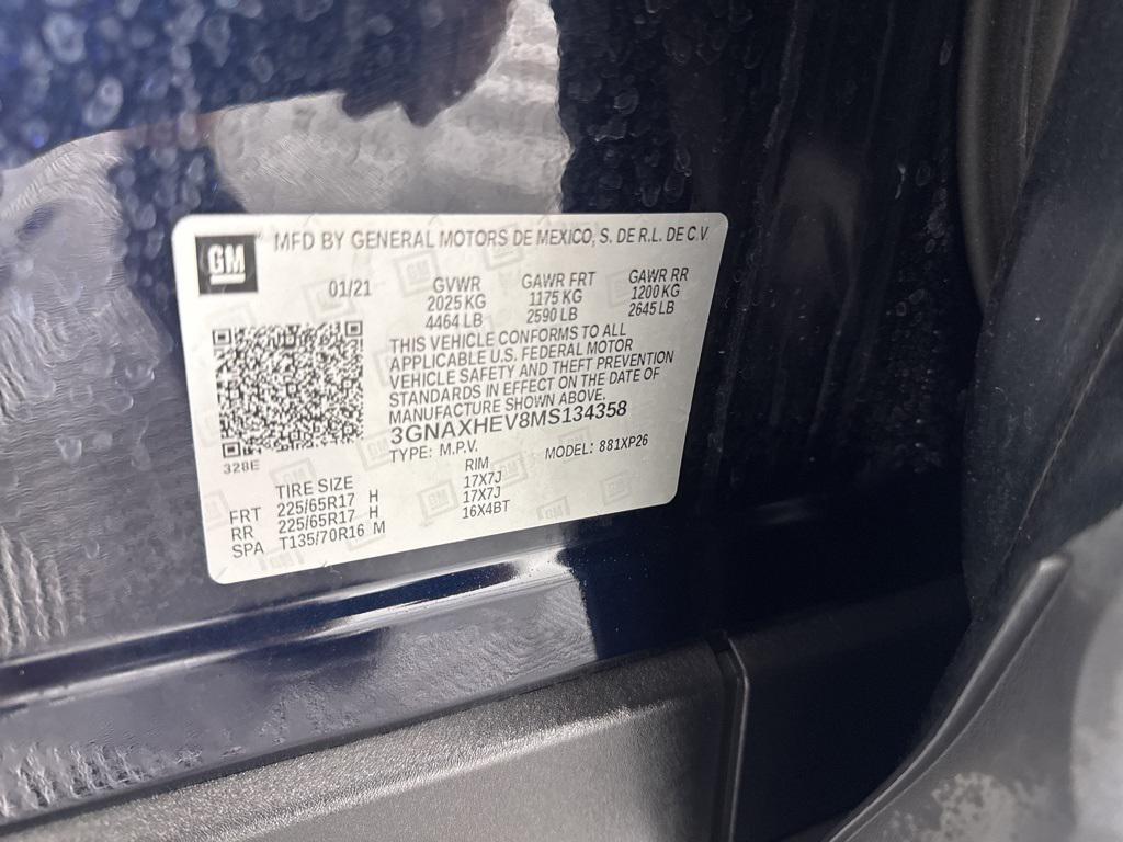 used 2021 Chevrolet Equinox car, priced at $15,887