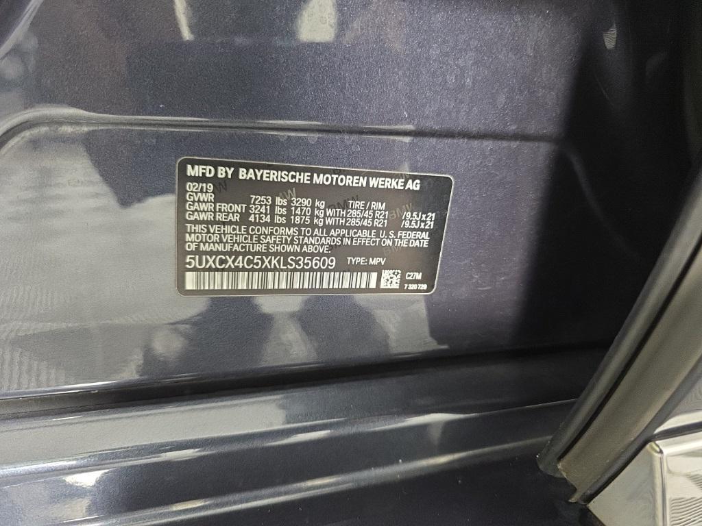 used 2019 BMW X7 car, priced at $29,489