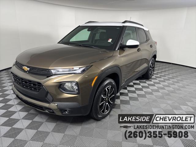used 2021 Chevrolet TrailBlazer car, priced at $21,760