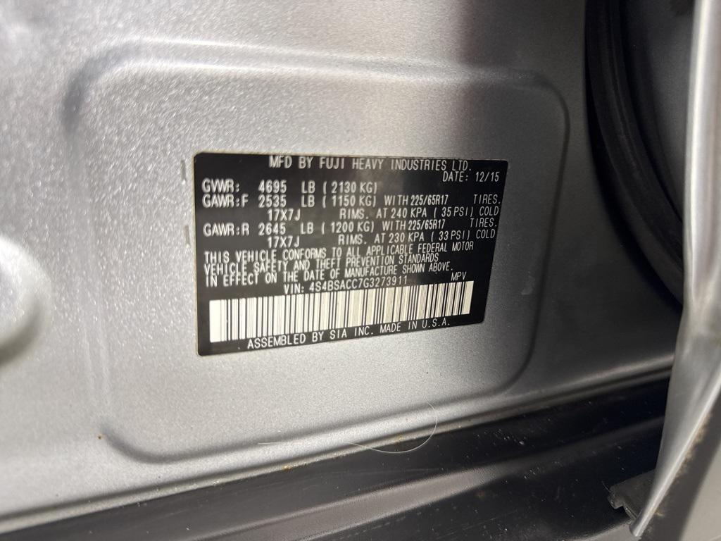 used 2016 Subaru Outback car, priced at $13,349