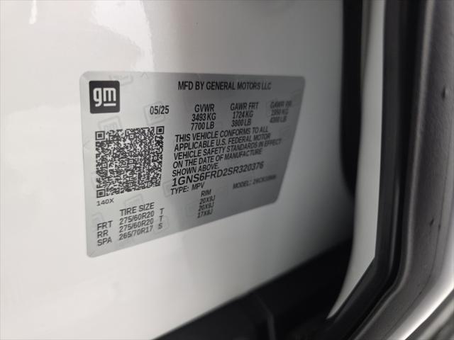 new 2025 Chevrolet Suburban car, priced at $84,161
