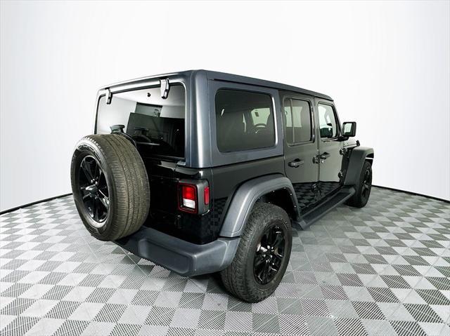 used 2021 Jeep Wrangler Unlimited car, priced at $30,985