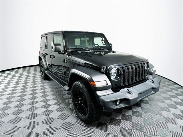 used 2021 Jeep Wrangler Unlimited car, priced at $30,985