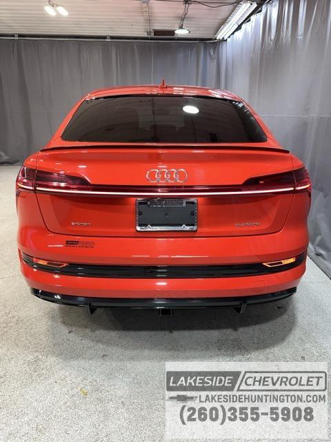 used 2021 Audi e-tron Sportback car, priced at $34,474
